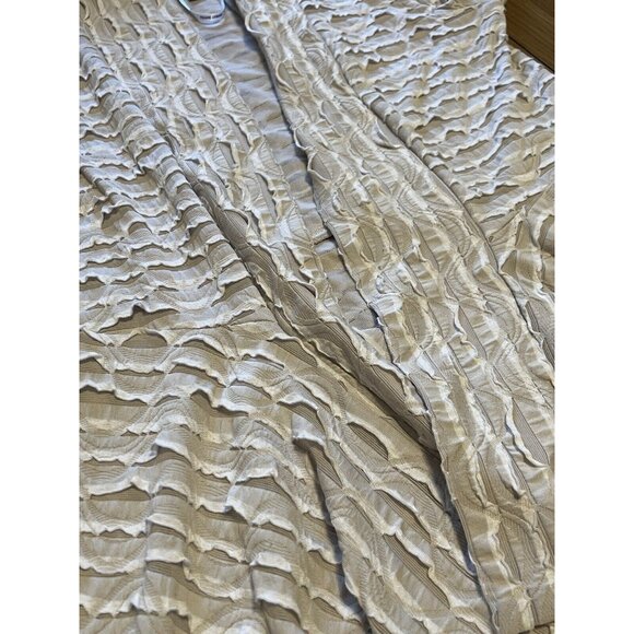 Frank Lyman Cardigan Size 12 Textured Classic City Designer Modern Professional - Picture 3 of 9